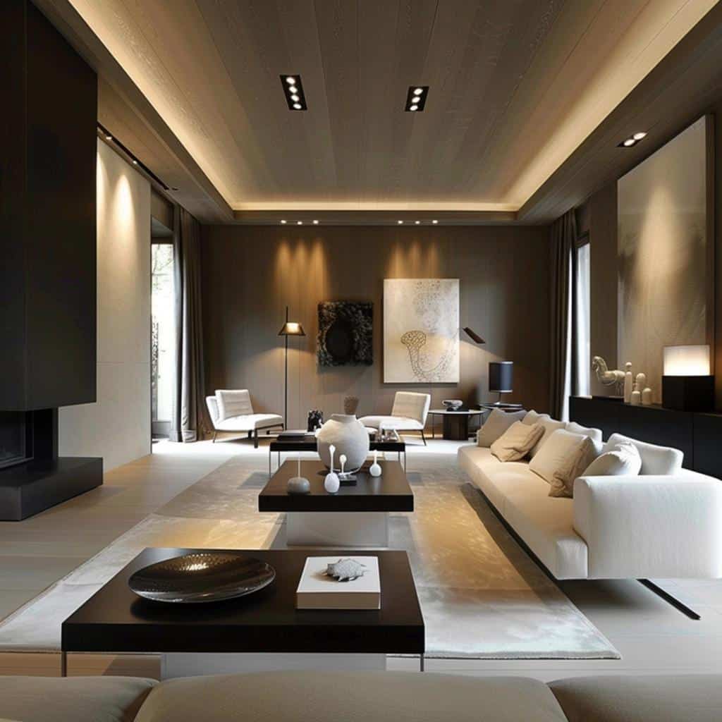 Decoração Moderna Sofisticada: 5 Sugestões Para Elevar Seu Espaço. 1 decoração moderna sofisticada