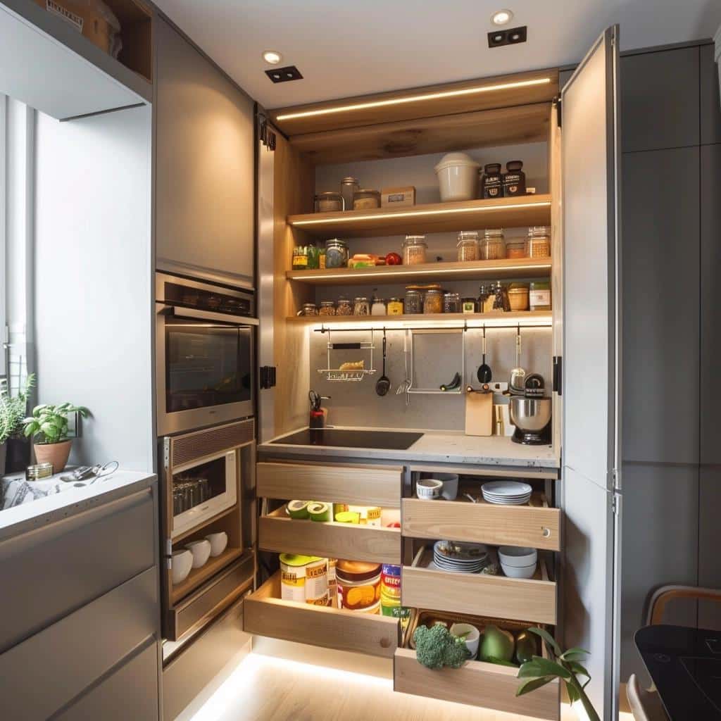 5 Ideias para Aproveitar Cozinhas em Apartamentos Pequenos, Otimizando Espaço e Estilo 28 5 Ideias para Aproveitar Cozinhas em Apartamentos Pequenos, Otimizando Espaço e Estilo