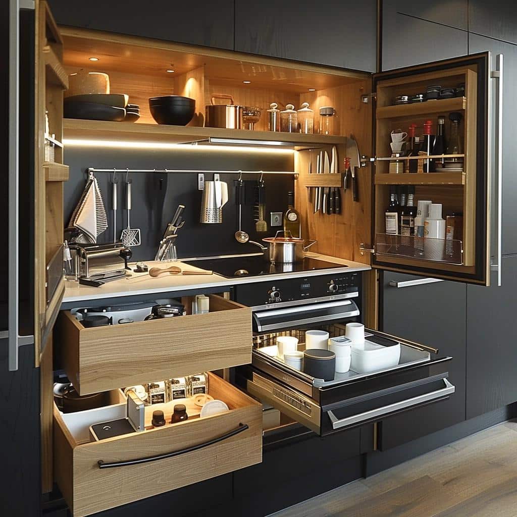 5 Ideias para Aproveitar Cozinhas em Apartamentos Pequenos, Otimizando Espaço e Estilo 2 5 Ideias para Aproveitar Cozinhas em Apartamentos Pequenos, Otimizando Espaço e Estilo