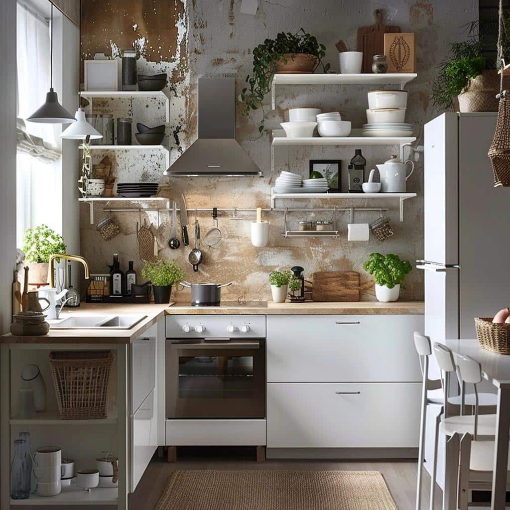 5 Ideias para Decoração Única em Cozinhas Pequenas, Maximizando o Estilo sem Gastar Muito 2 5 Ideias para Decoração Única em Cozinhas Pequenas, Maximizando o Estilo sem Gastar Muito