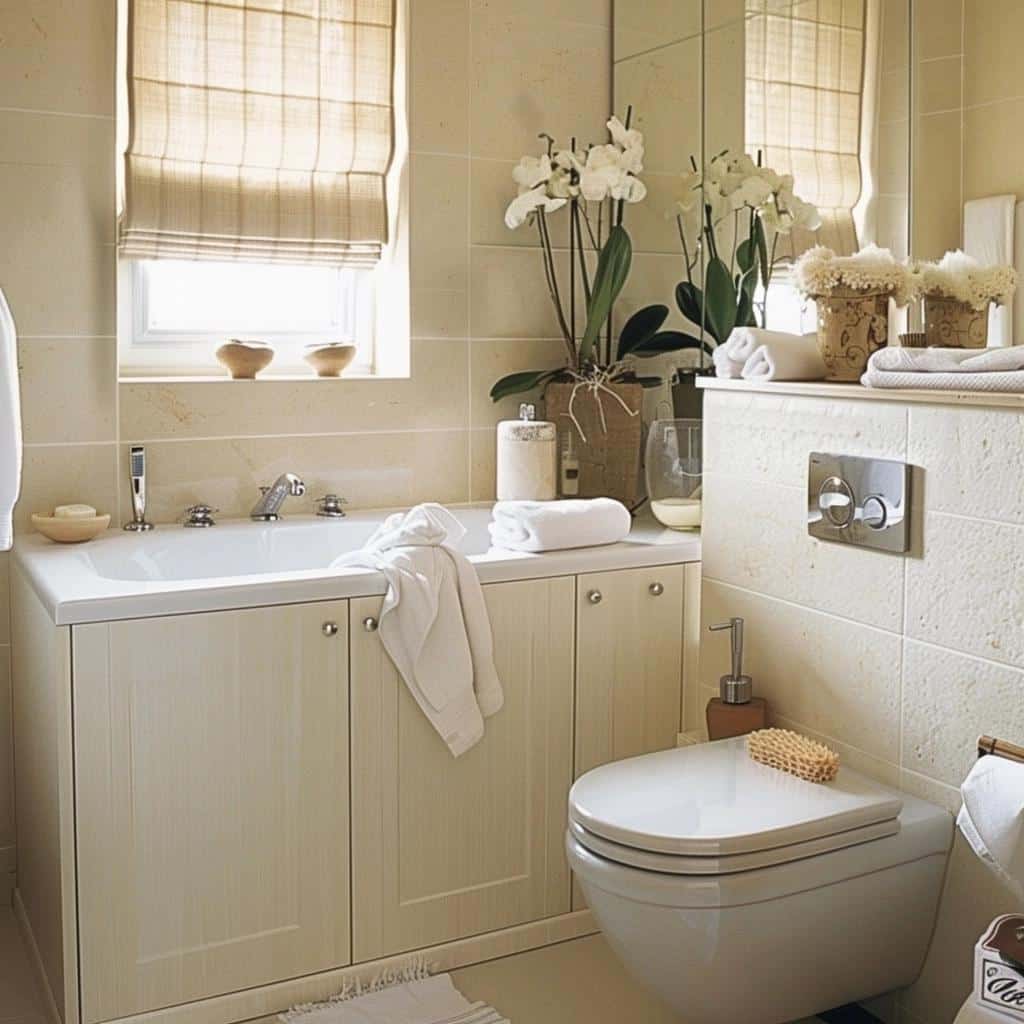 7 Ideias para Decorar Banheiros Simples e Pequenos com Beleza e Funcionalidade 2 7 Ideias para Decorar Banheiros Simples e Pequenos com Beleza e Funcionalidade