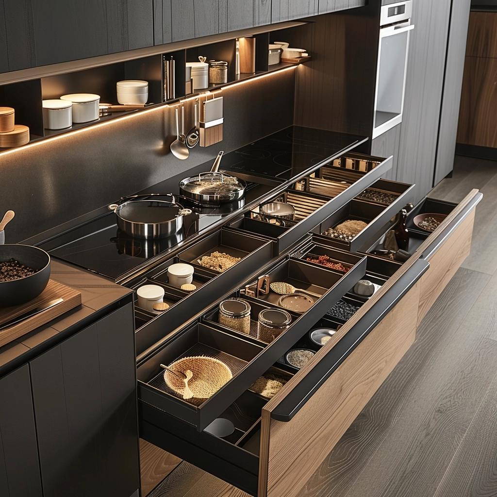 6 Soluções para Maximizar seu Espaço com Armários de Cozinha Planejados 28 6 Soluções para Maximizar seu Espaço com Armários de Cozinha Planejados