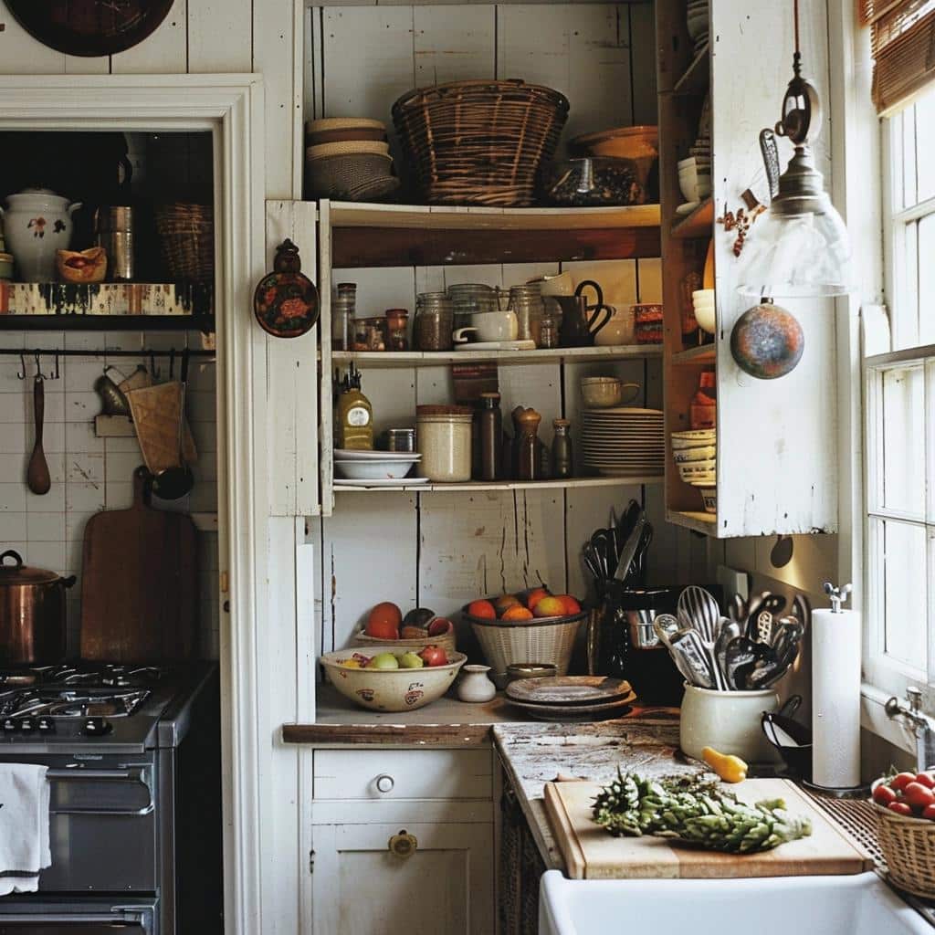 7 Soluções para Decorar Cozinhas Pequenas com Estilos Encantadores, Economizando