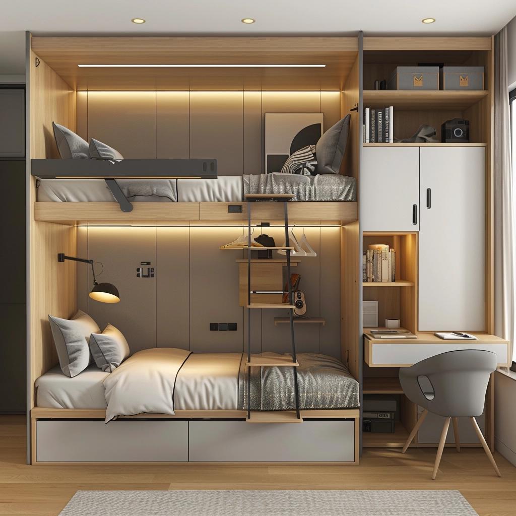 5 Soluções de Móveis Planejados para Quartos Pequenos 2 5 Soluções de Móveis Planejados para Quartos Pequenos