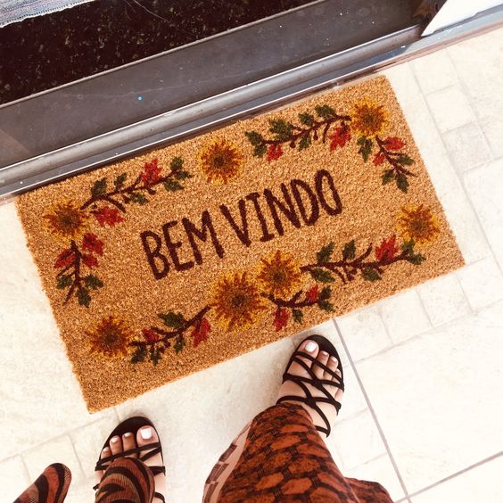 30 Capachos Personalizados para Dar Boas-vindas para você escolher o seu! 6 5 Capachos Personalizados para Dar Boas-vindas