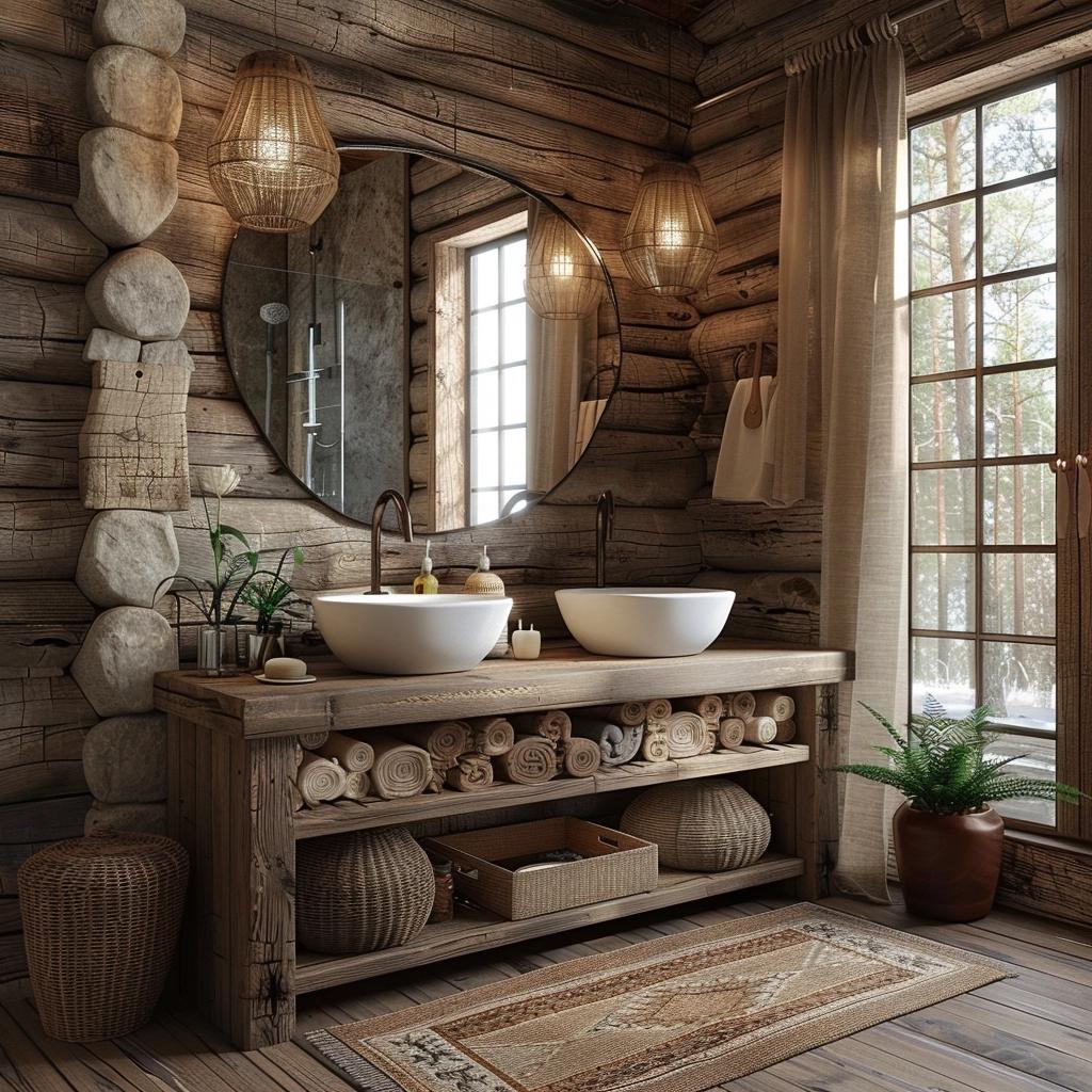 3 Dicas para Decorar seu Banheiro com Estilo Rústico 2 3 Dicas para Decorar seu Banheiro com Estilo Rústico
