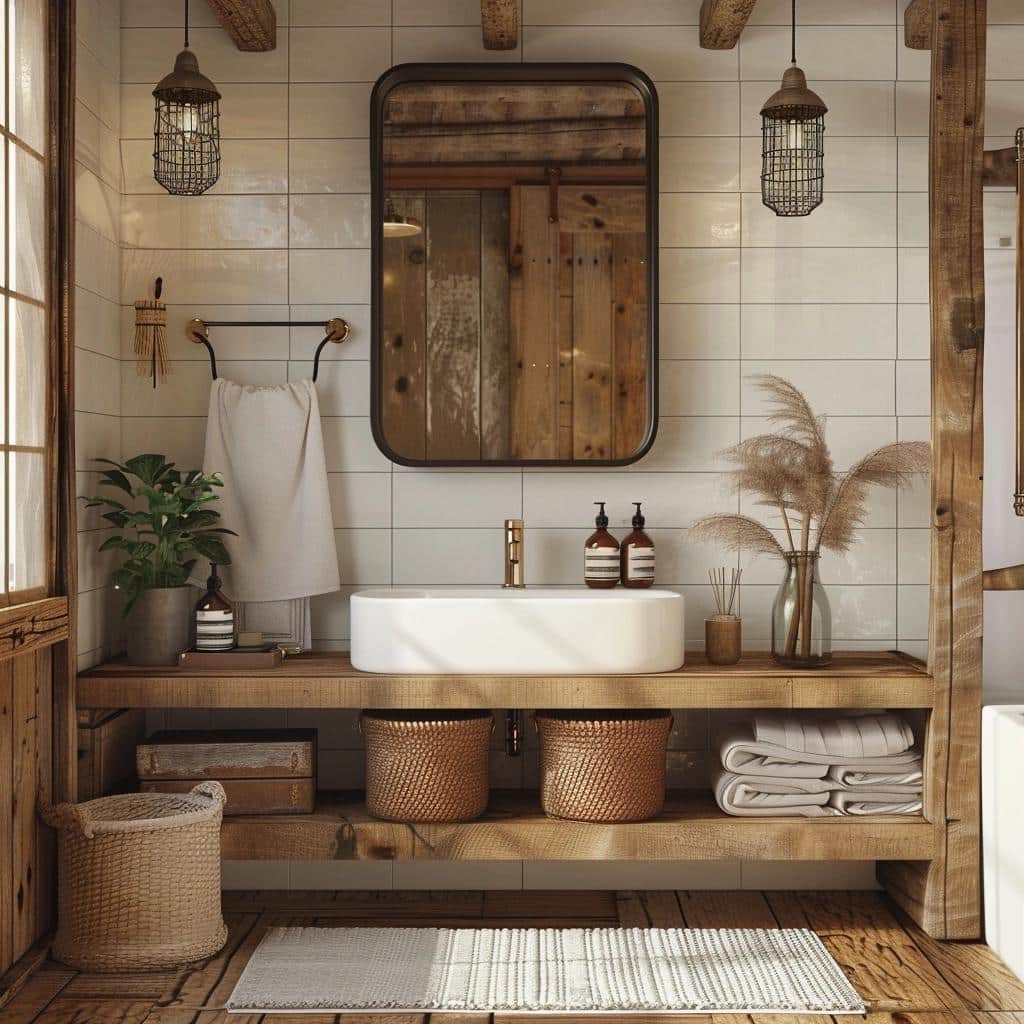 3 Dicas para Decorar seu Banheiro com Estilo Rústico 1 3 Dicas para Decorar seu Banheiro com Estilo Rústico