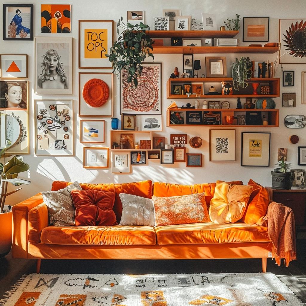 5 Ideias Criativas para Decorar a Parede Atrás do Sofá 2 5 Ideias Criativas para Decorar a Parede Atrás do Sofá