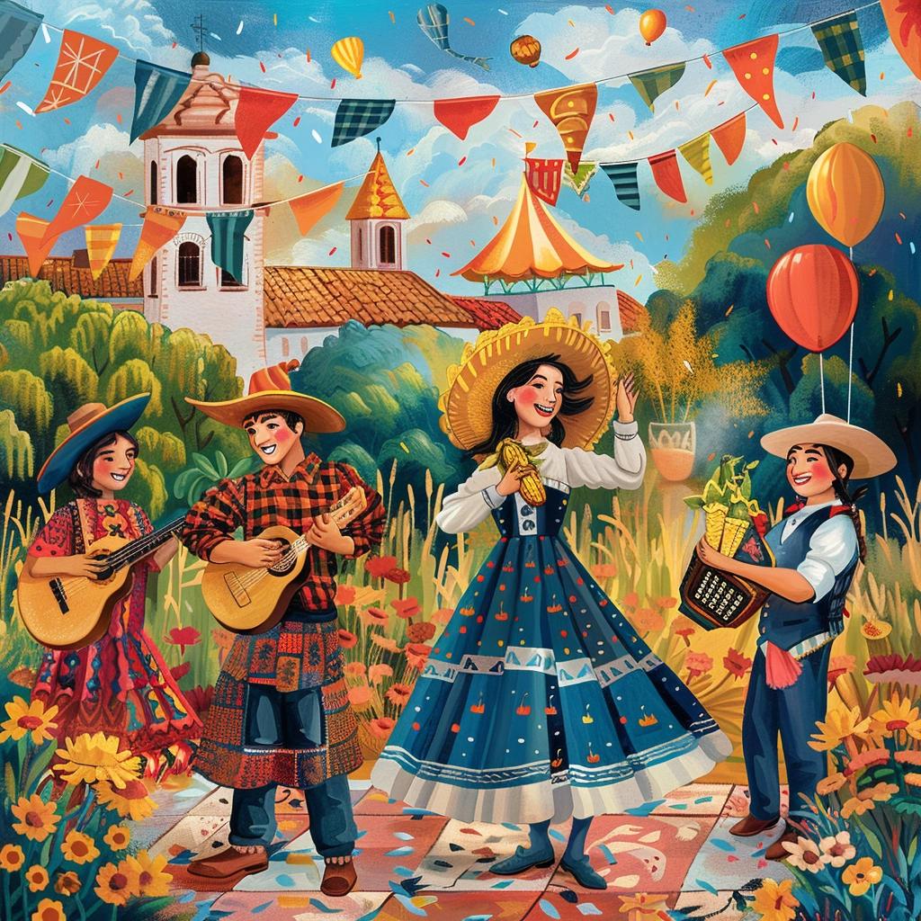 5 Ideias Criativas para Mural de Festa Junina 27 5 Ideias Criativas para Mural de Festa Junina