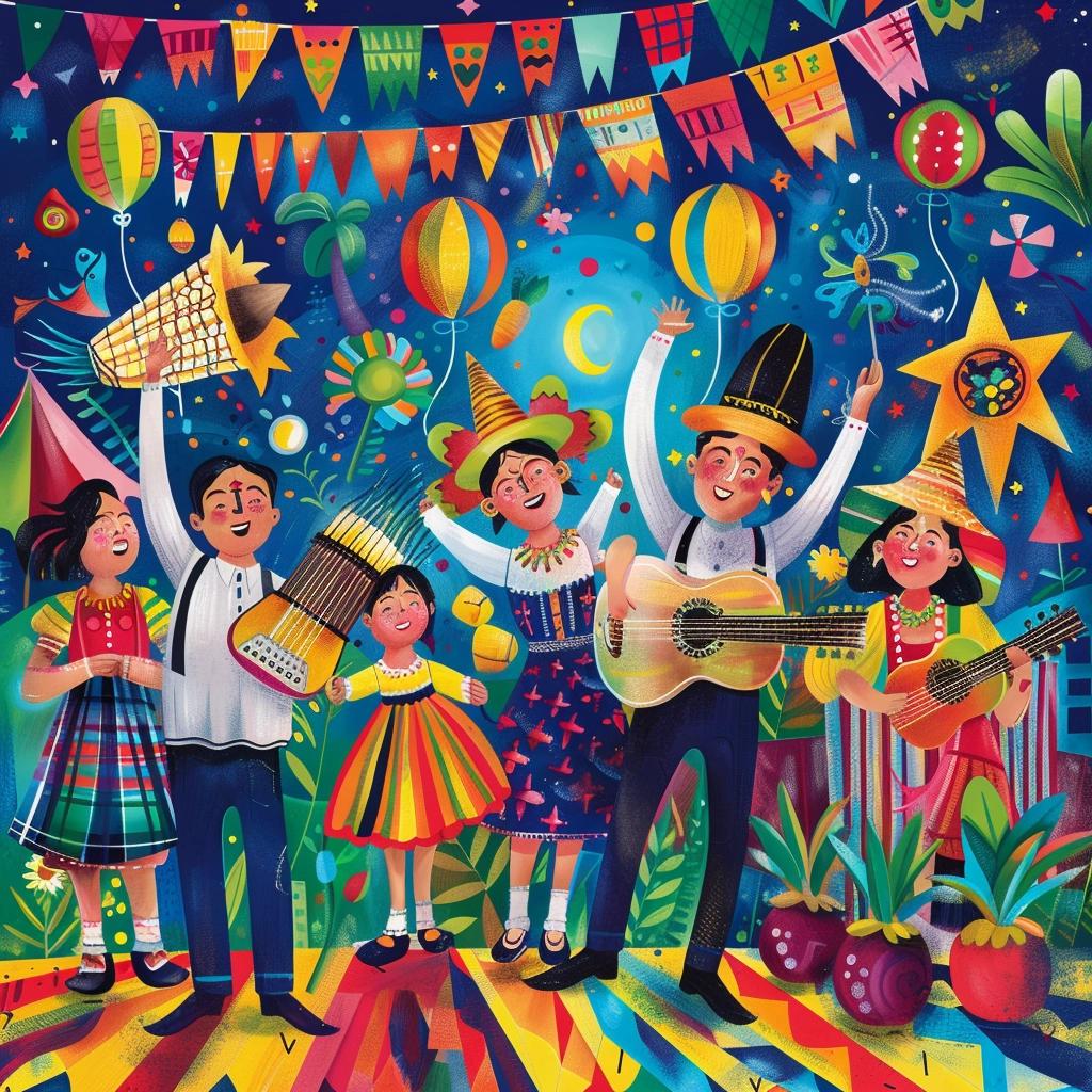 5 Ideias Criativas para Mural de Festa Junina 1 5 Ideias Criativas para Mural de Festa Junina