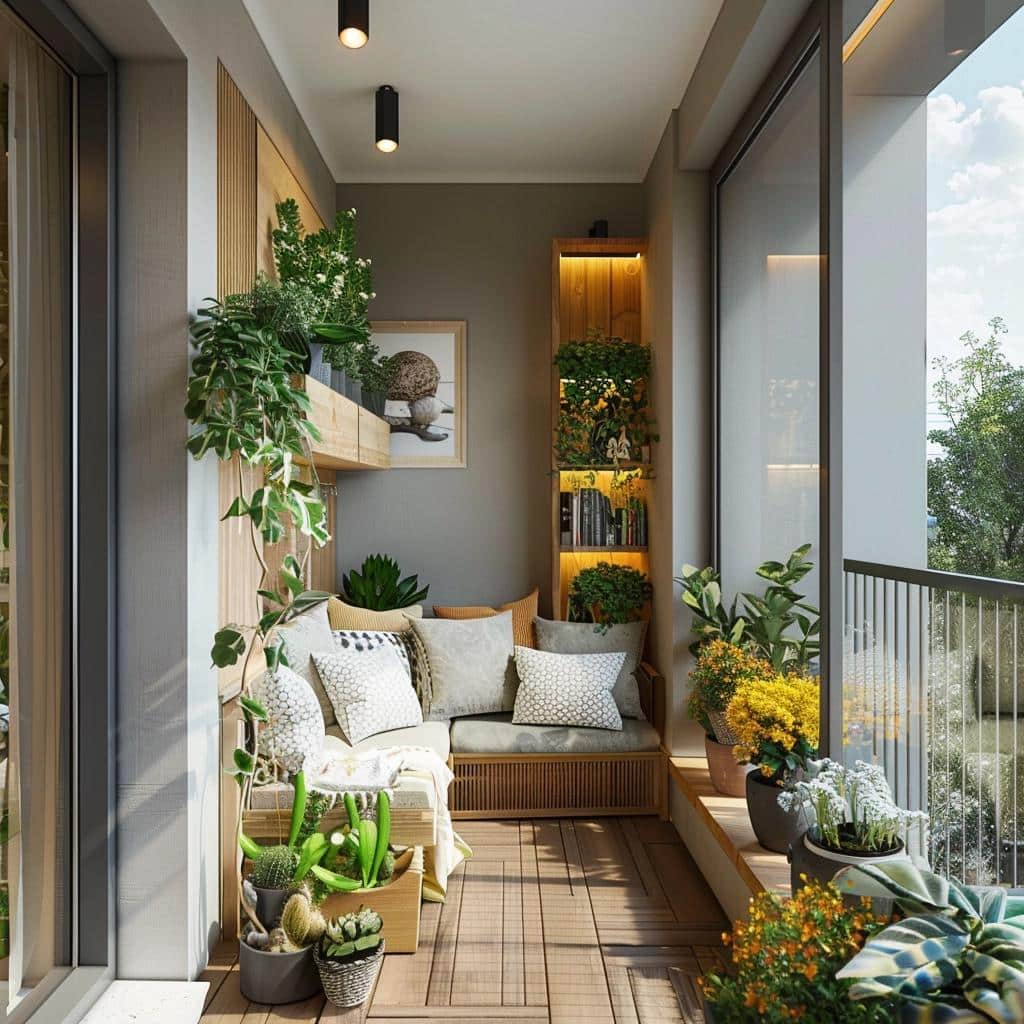 5 Ideias Práticas para Decorar Varandas Pequenas 3 5 Ideias Práticas para Decorar Varandas Pequenas