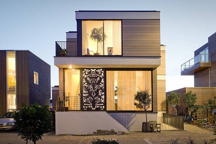 7 Vantagens de Ter uma Casa Caixote e 30 ideias para se inspirar! 16 Telhado embutido fácil e rápido de instalar.