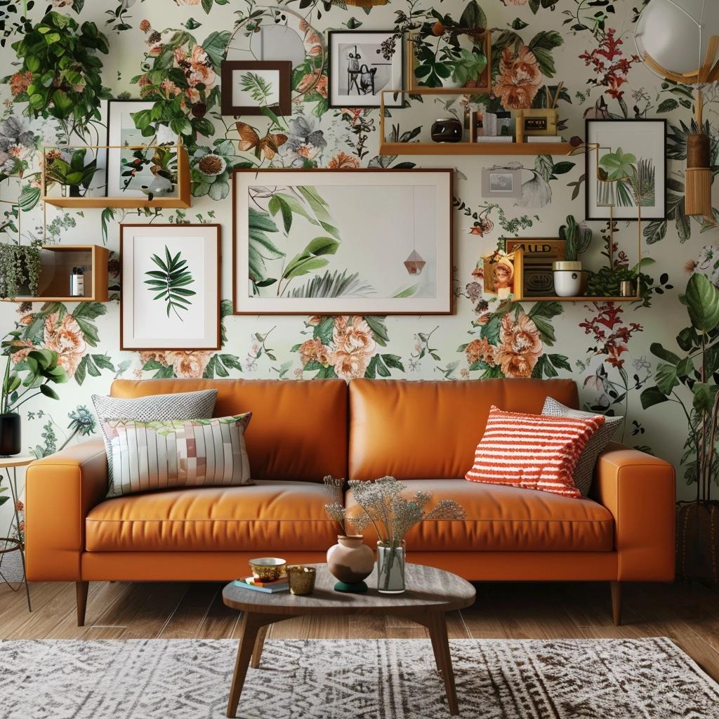 5 Dicas de Decoração para Parede Atrás do Sofá 4 5 Dicas de Decoração para Parede Atrás do Sofá