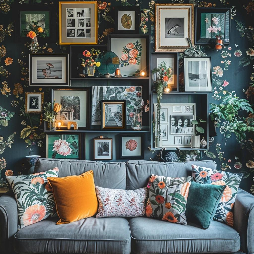 5 Dicas de Decoração para Parede Atrás do Sofá 3 5 Dicas de Decoração para Parede Atrás do Sofá
