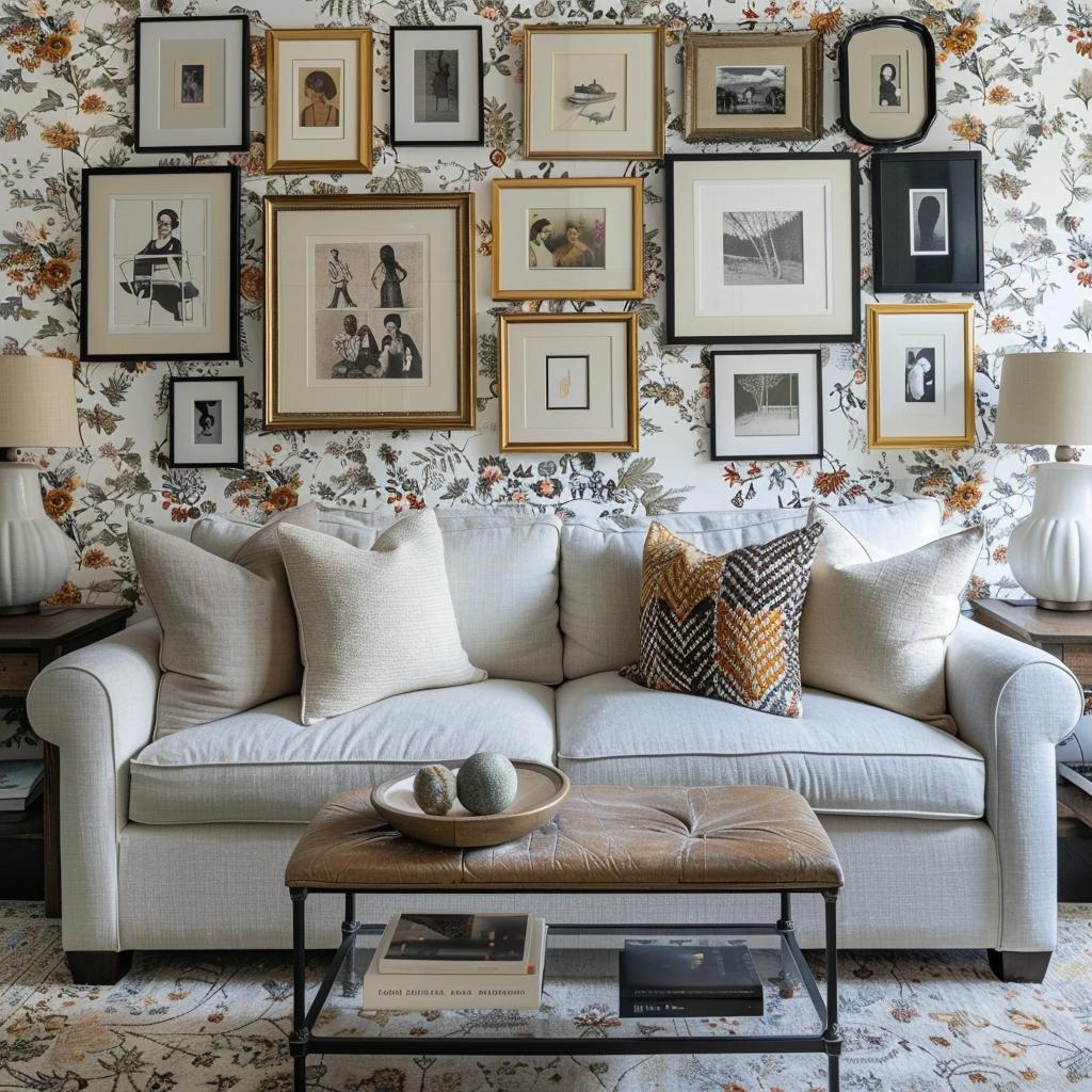 5 Dicas de Decoração para Parede Atrás do Sofá 1 5 Dicas de Decoração para Parede Atrás do Sofá