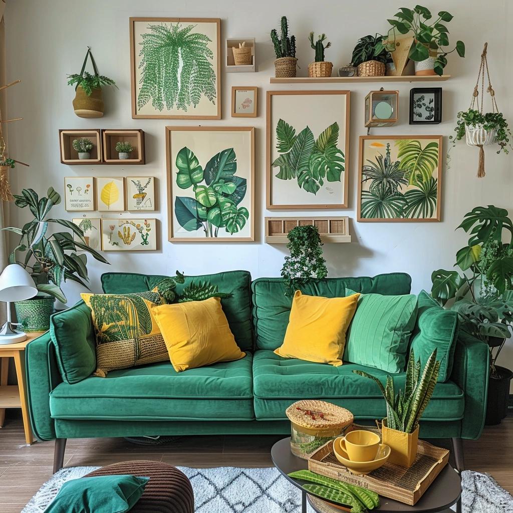 Como Decorar a Parede do Sofá: 5 Dicas Essenciais 4 Como Decorar a Parede do Sofá: 5 Dicas Essenciais