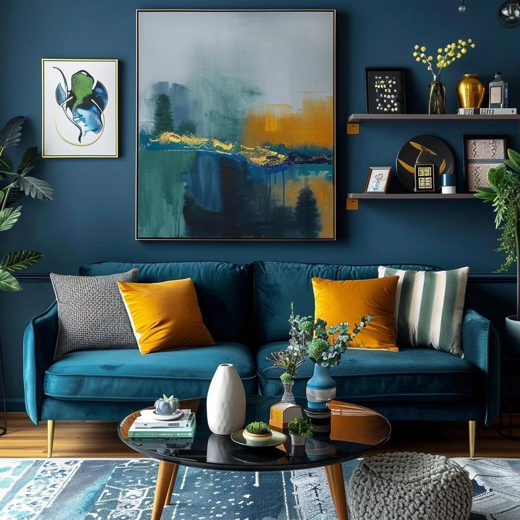 Como Decorar a Parede do Sofá: 5 Dicas Essenciais 1 Como Decorar a Parede do Sofá: 5 Dicas Essenciais