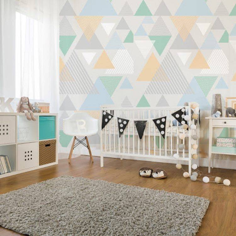 Mas é claro, as ideias não param por aí e podemos encontrar até mesmo estampas infantis, perfeitas para o quarto do seu bebê.