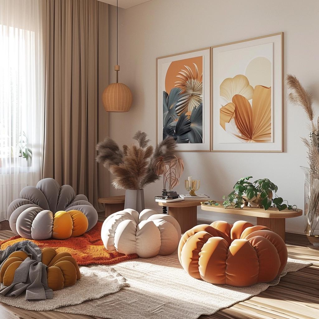 Puffs: 5 Soluções Práticas para Ambientes Pequenos 4 Puffs: 5 Soluções Práticas para Ambientes Pequenos