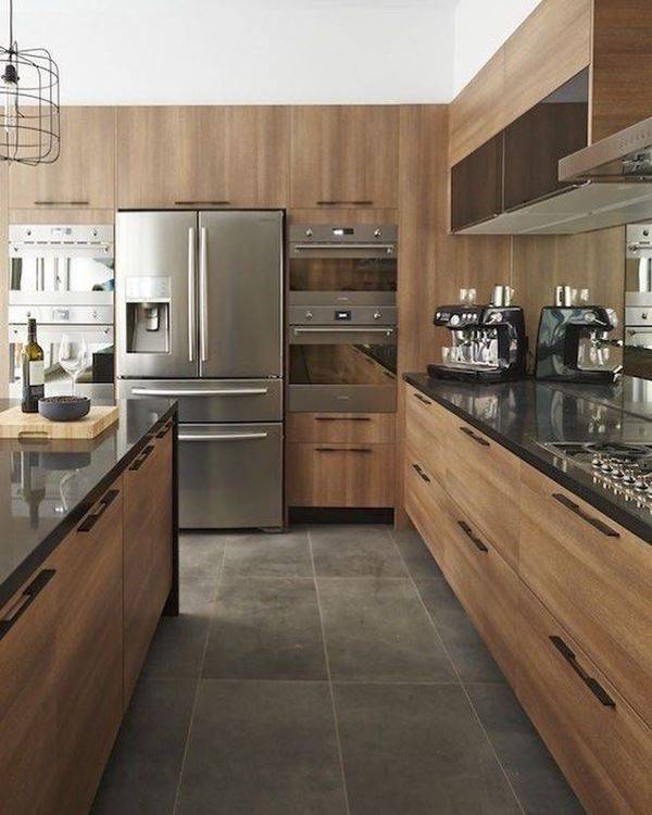 13 Ideias para Cozinhas de Luxo que Você Vai Amar 11 Eletrodomésticos modernos esbanjam luxo.