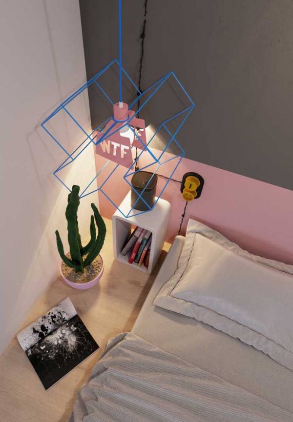 Modelos de Pendente para Quarto: dicas e mais de 50 ideias. 12 Luminárias com design moderno e jovial são opções ideais para adolescentes.