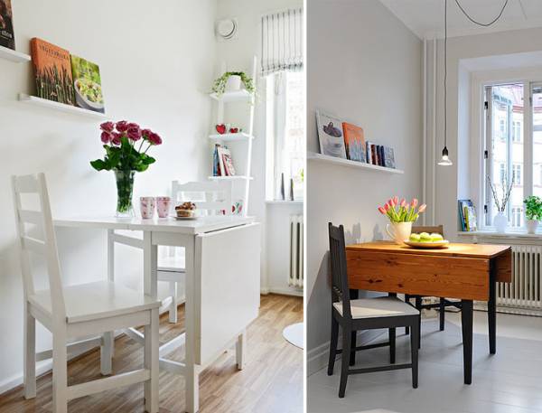 12 Tipos de Mesa Dobrável para Espaços Pequenos e Funcionais 14 Dois ou quatro lugares? Escolha a mesa dobrável para cozinha como você preferir!