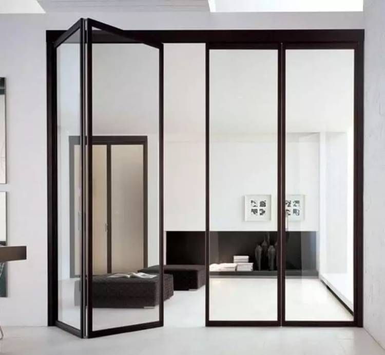 13 Modelos de Porta para Quarto que Você Vai Amar 9 Porta camarão, moderna e luxuosa, embora mais cara.