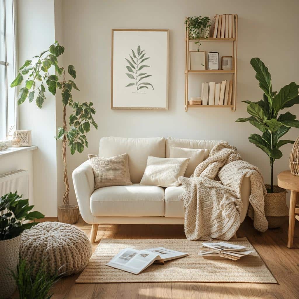 10 Ideias de Decoração Barata para Salas Pequenas 2 10 Ideias de Decoração Barata para Salas Pequenas
