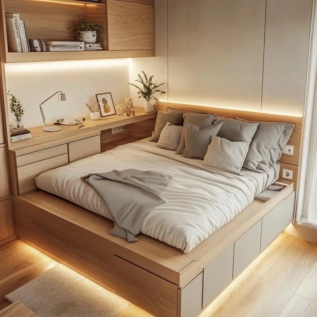 5 Ideias Criativas Para Decorar Quarto Pequeno De Casal