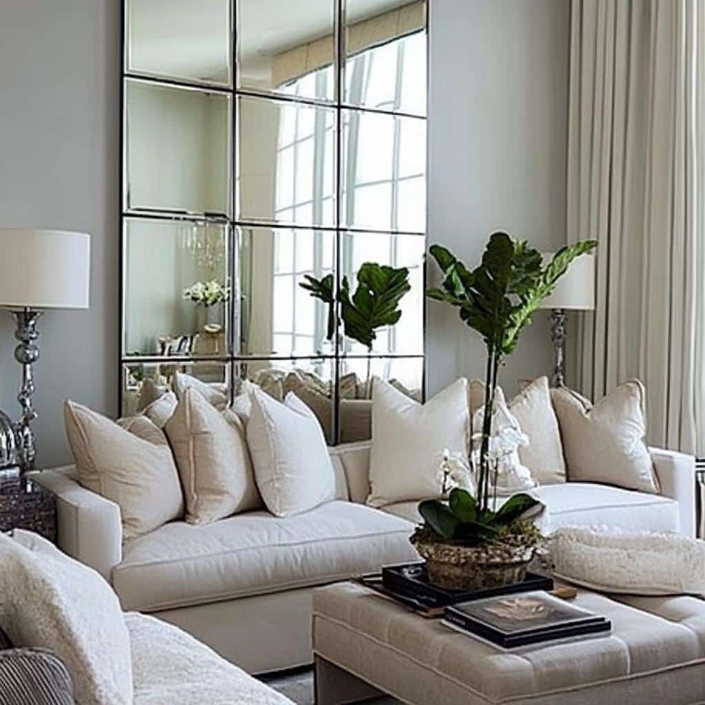 5 Ideias para Usar Espelhos na Decoração de Ambientes Pequenos 4 5 Ideias para Usar Espelhos na Decoração de Ambientes Pequenos