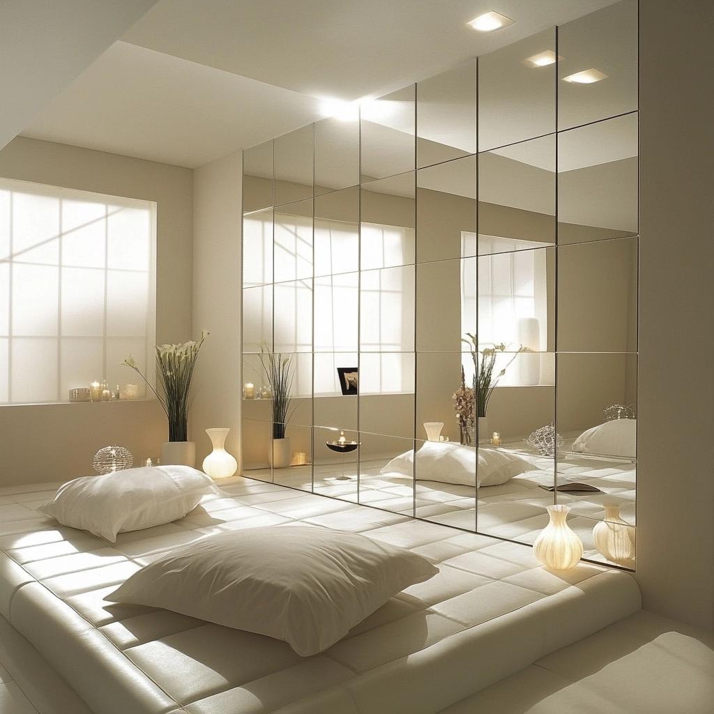 5 Ideias para Usar Espelhos na Decoração de Ambientes Pequenos 3 5 Ideias para Usar Espelhos na Decoração de Ambientes Pequenos