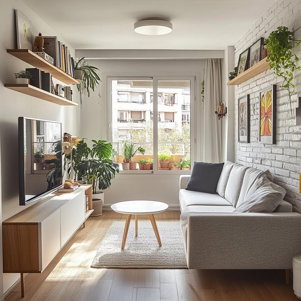 6 Dicas de Decoração para Apartamentos Pequenos 1 6 Dicas de Decoração para Apartamentos Pequenos