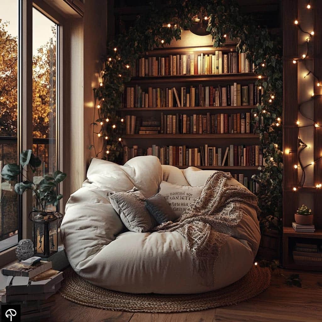 Como Criar um Cantinho de Leitura Aconchegante em Qualquer Espaço 2 Como Criar um Cantinho de Leitura Aconchegante em Qualquer Espaço