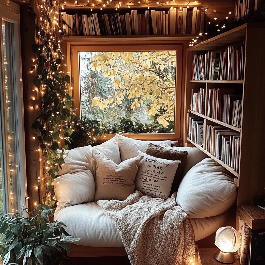 Como Criar um Cantinho de Leitura Aconchegante em Qualquer Espaço 1 Como Criar um Cantinho de Leitura Aconchegante em Qualquer Espaço