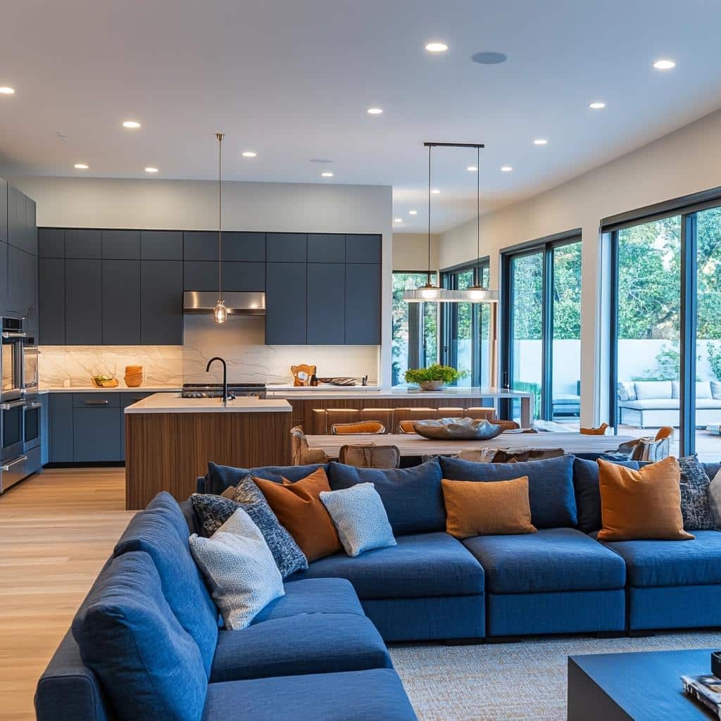 Como Decorar Sala com Cozinha Americana Integrada: 5 Ideias 3 Como Decorar Sala com Cozinha Americana Integrada: 5 Ideias