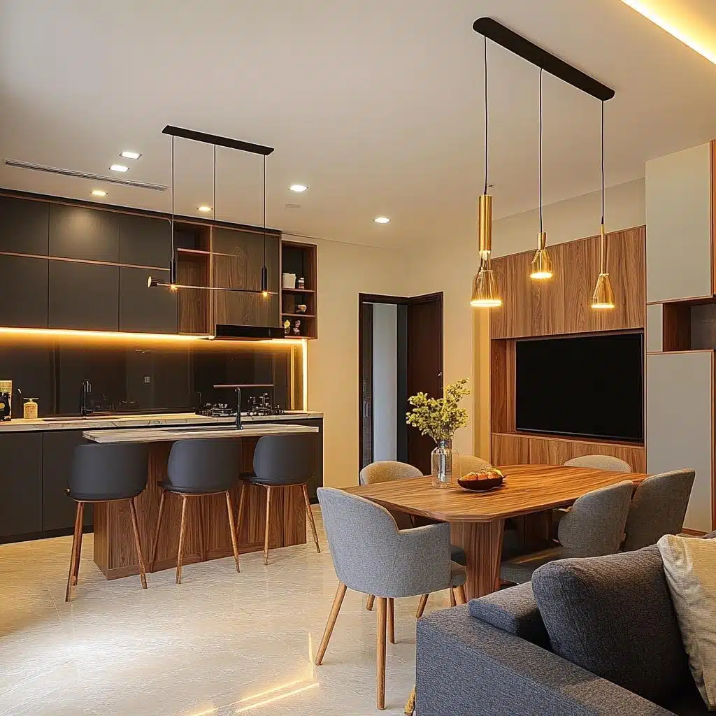 Sala Cozinha Americana