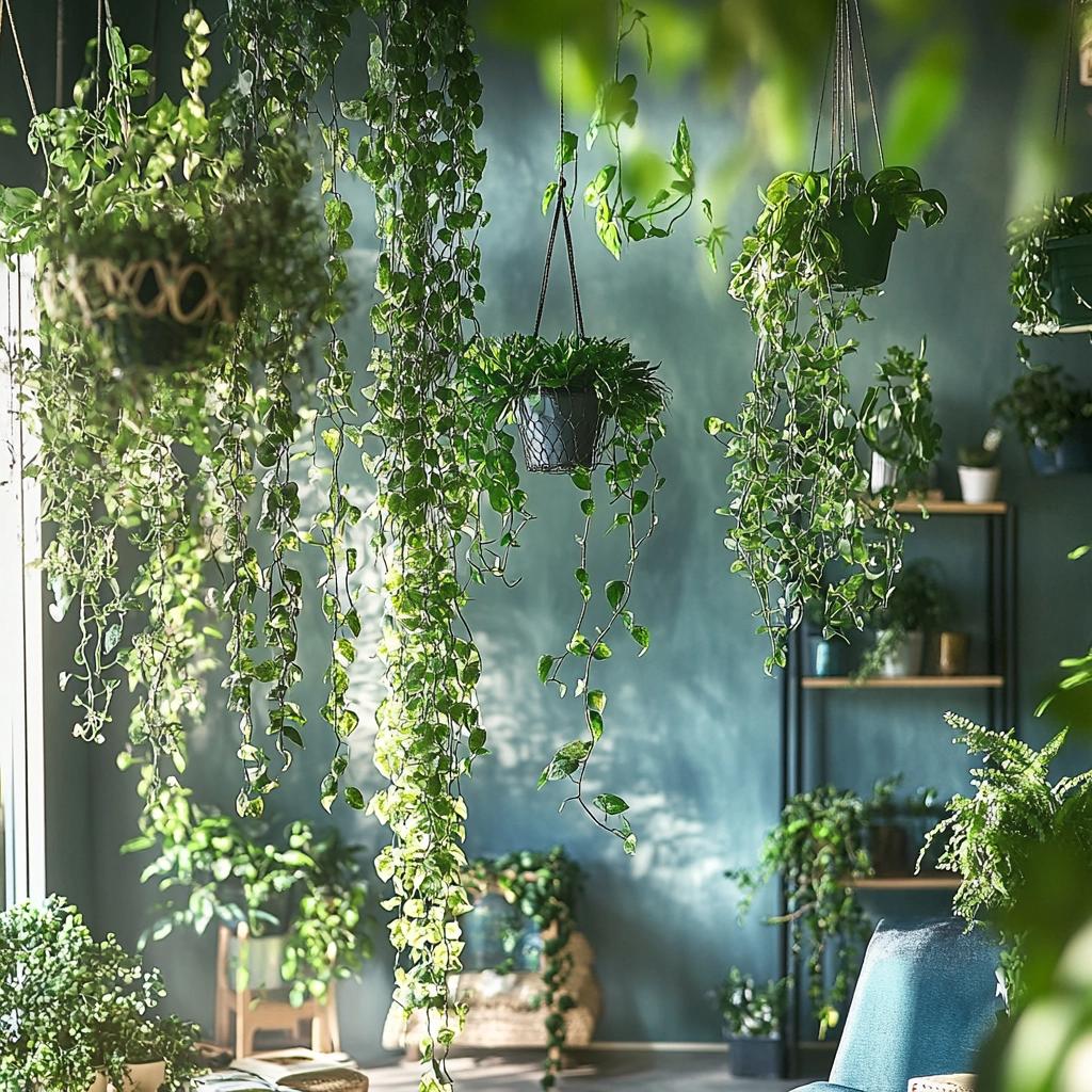 Como Usar Plantas Suspensas na Decoração 1 Como Usar Plantas Suspensas na Decoração