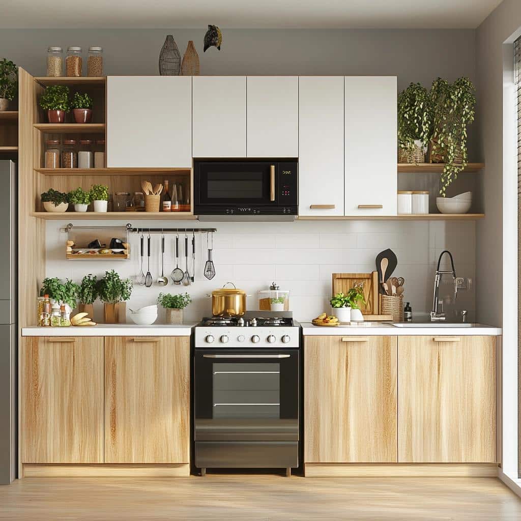 Cozinha Pequena Moderna: 5 Dicas para Transformar Seu Espaço 2 Cozinha Pequena Moderna: 5 Dicas para Transformar Seu Espaço