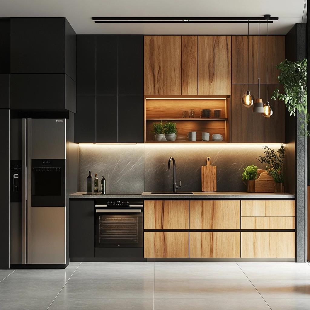 Cozinha Pequena Moderna: 5 Dicas para Transformar Seu Espaço 1 Cozinha Pequena Moderna: 5 Dicas para Transformar Seu Espaço
