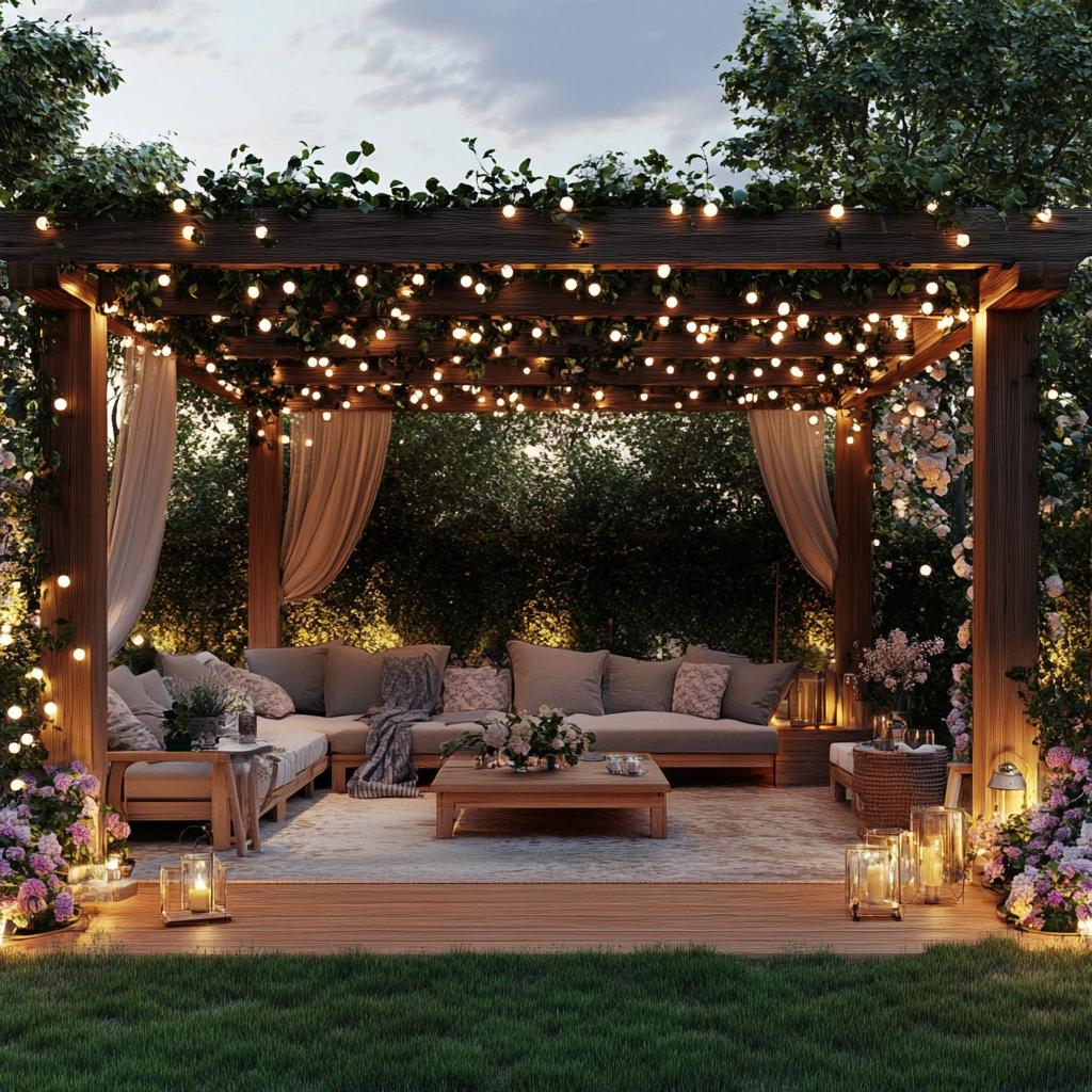 Decoração para Pérgolas: 5 Ideias Inspiradoras 4 Decoração para Pérgolas: 5 Ideias Inspiradoras