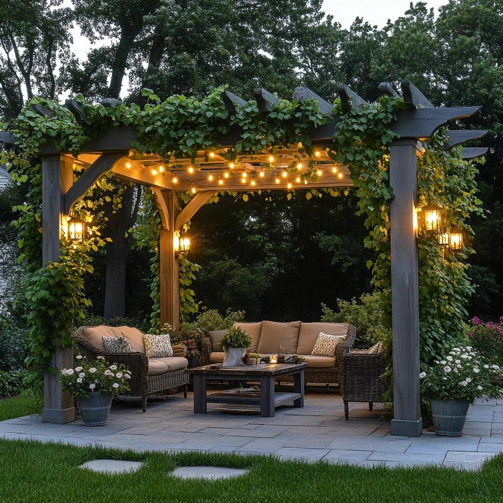 Decoração para Pérgolas: 5 Ideias Inspiradoras 2 Decoração para Pérgolas: 5 Ideias Inspiradoras
