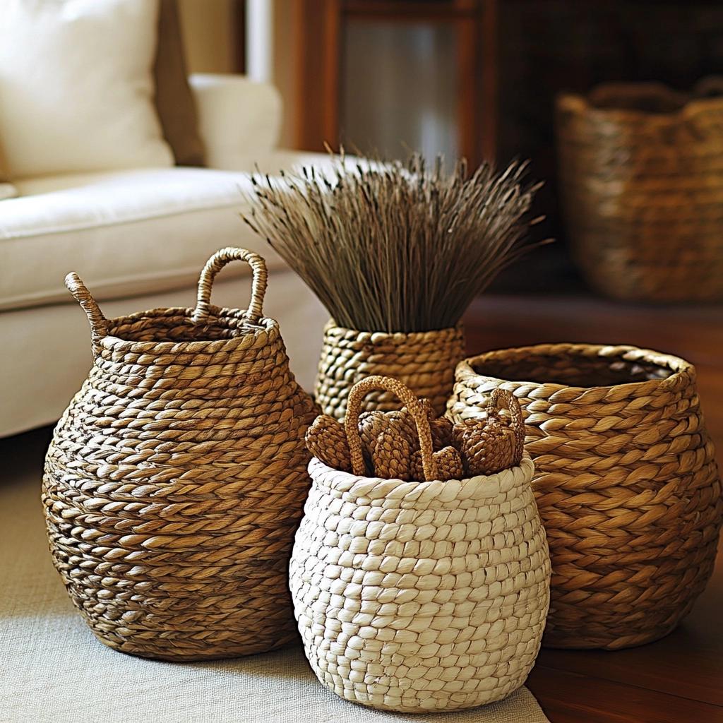 Ideias Criativas para Usar Cestos na Organização e Decoração 3 Ideias Criativas para Usar Cestos na Organização e Decoração