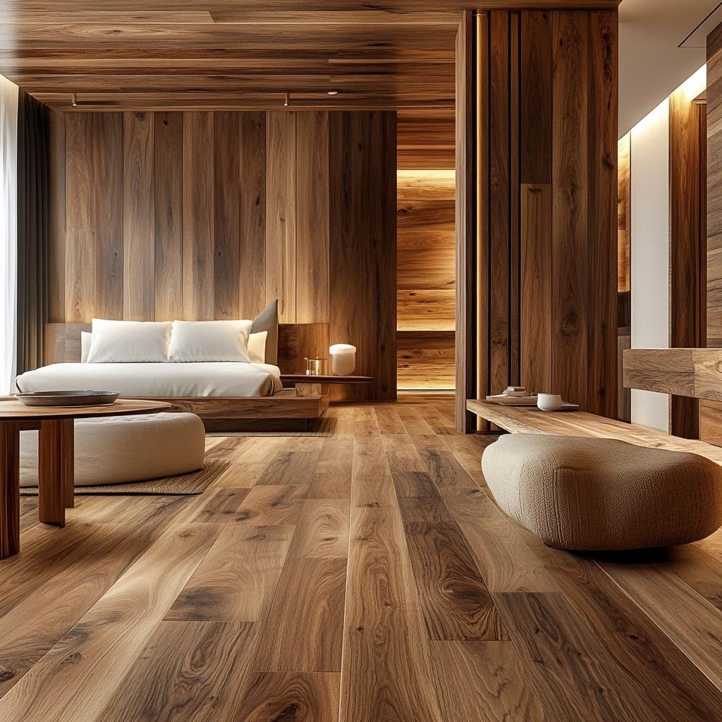 Ideias para Usar Pisos de Madeira na Decoração 2 Ideias para Usar Pisos de Madeira na Decoração
