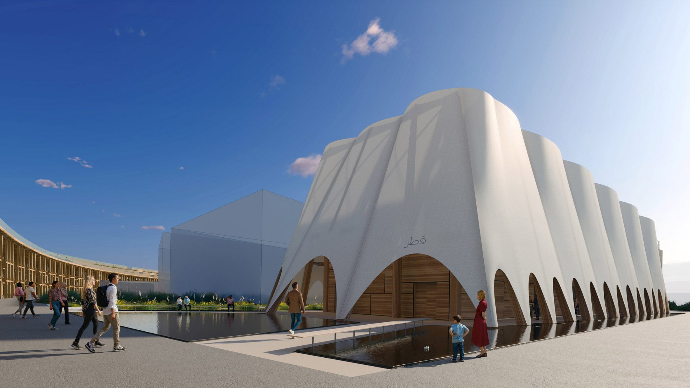 5 soluções criativas para o Pavilhão do Catar na Expo Osaka. 1 5 soluções criativas para o Pavilhão do Catar na Expo Osaka.