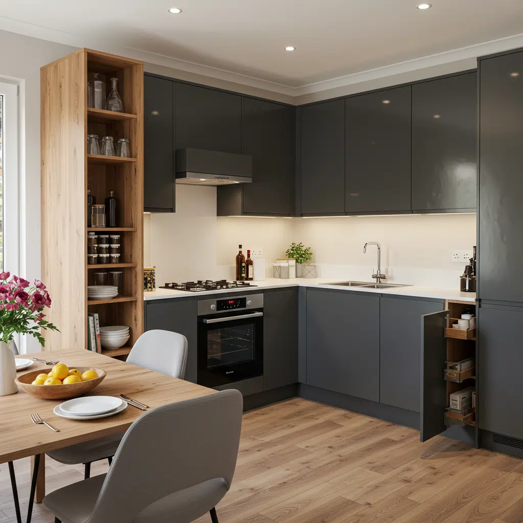 6 Modelos de Cozinha Planejada Pequena com Dicas de Organização 2 ideias de cozinha planejada pequena