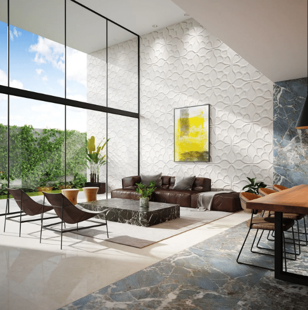 7 Ideias para Decorar com Sofá Marrom 6 Sofá marrom escuro é clássico e torna o ambiente requintado – Foto: Ceusa