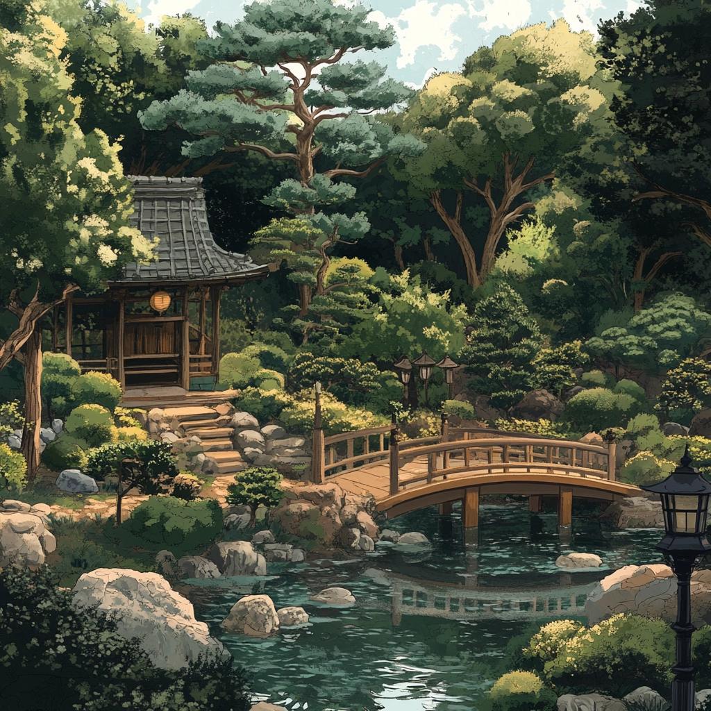 jardim japonês