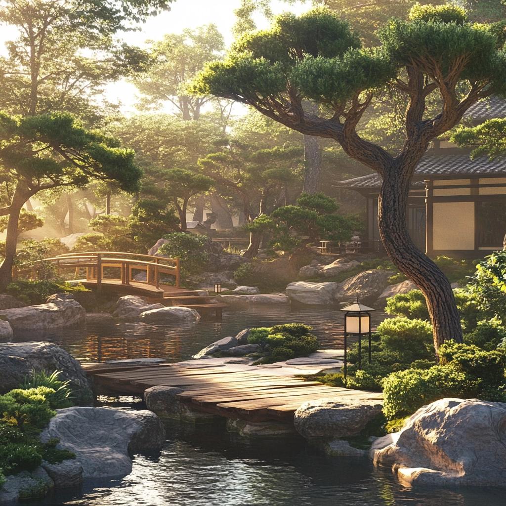 jardim japonês