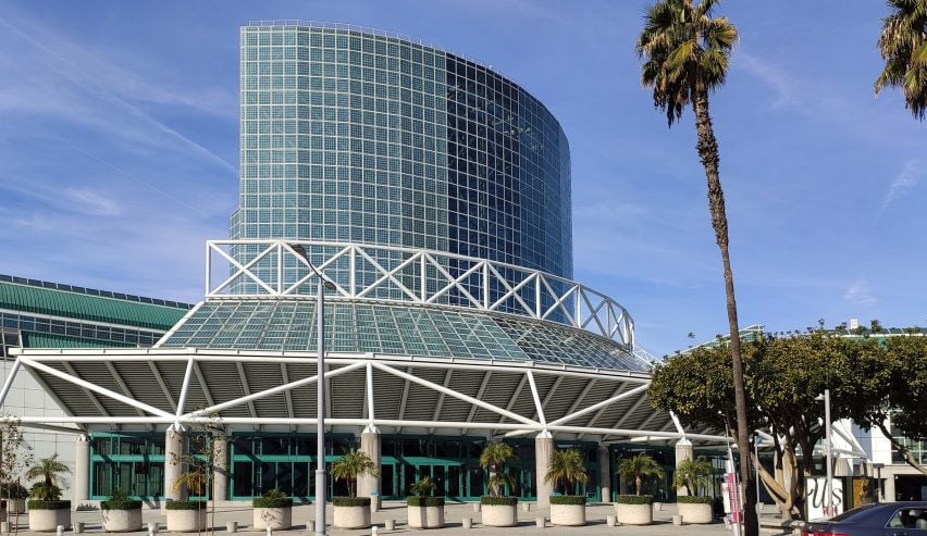 Locais impressionantes para as Olimpíadas de Verão de 2028 em Los Angeles. 3 Centro de Convenções de Los Angeles projetado por Charles Luckman.