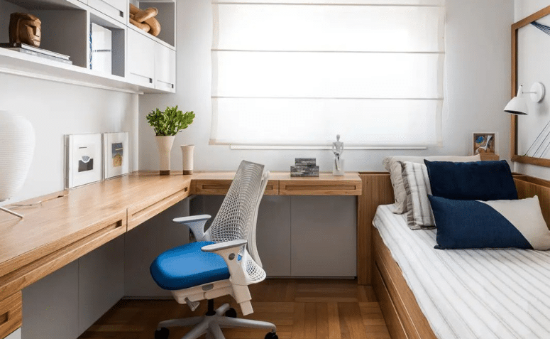 Dicas e Projetos para Montar o Quarto de Solteiro Perfeito 4 Foto de quarto planejado solteiro 62 - 1